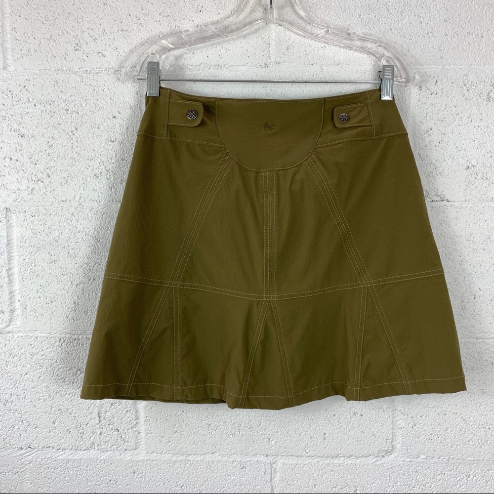 Athleta Hit the Trail Skort Skirt, Size 4, Green - Picture 10 of 11